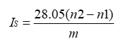 Saponification equation